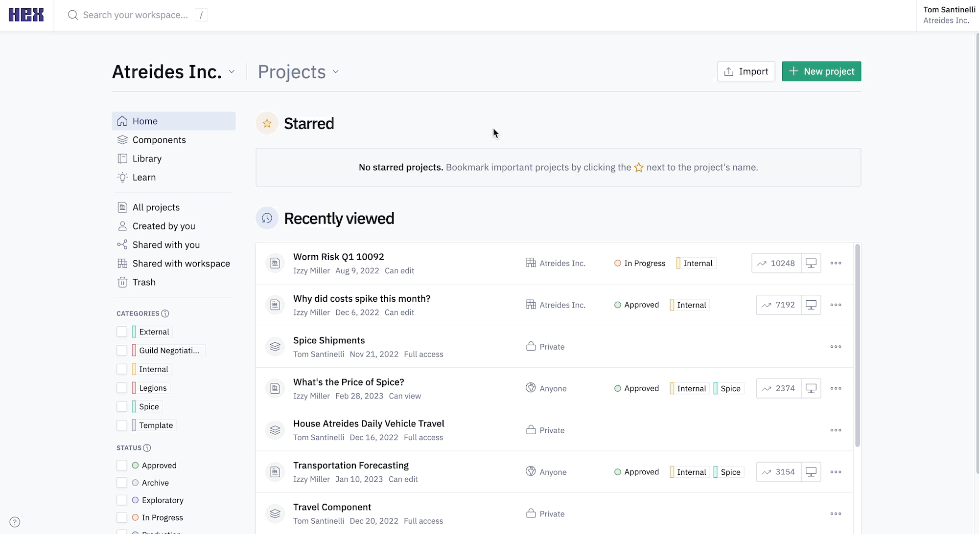 Workspace wide cell search