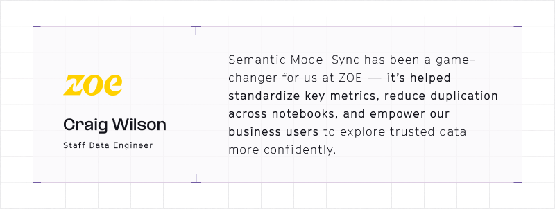 Quote from Craig Wilson at ZOE