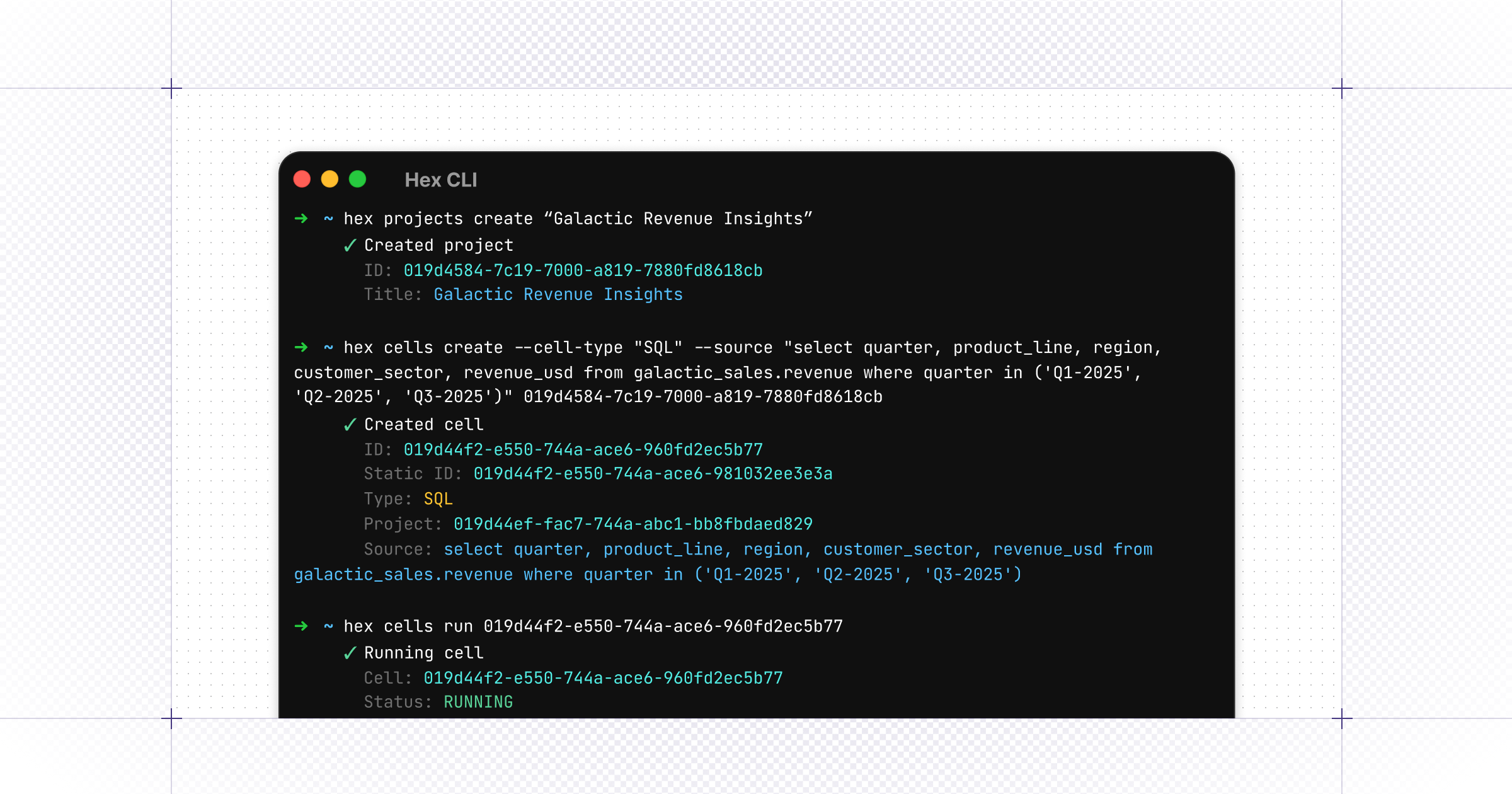 Introducing the Hex CLI | Learn | Hex Technologies