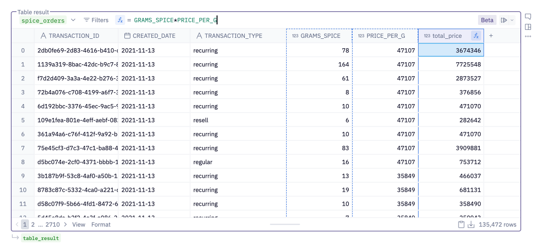 use the browse button in any sql cell to explore that data source in the Data browser