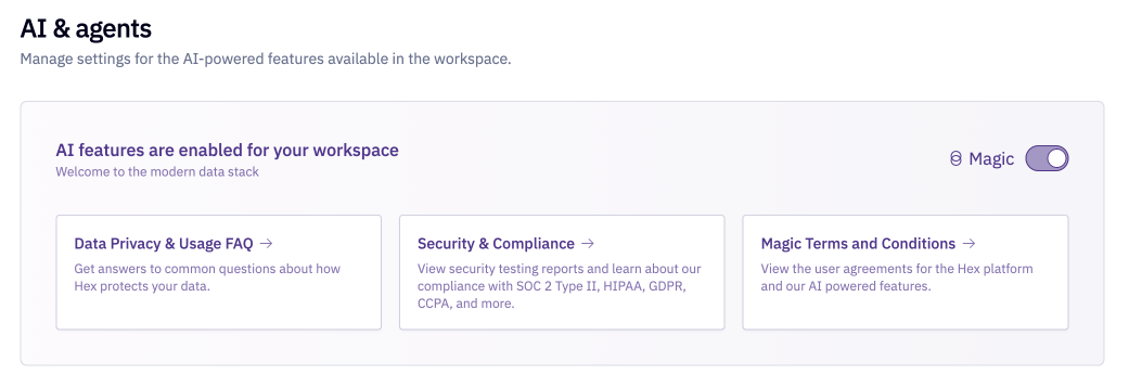 Disable Hex Features