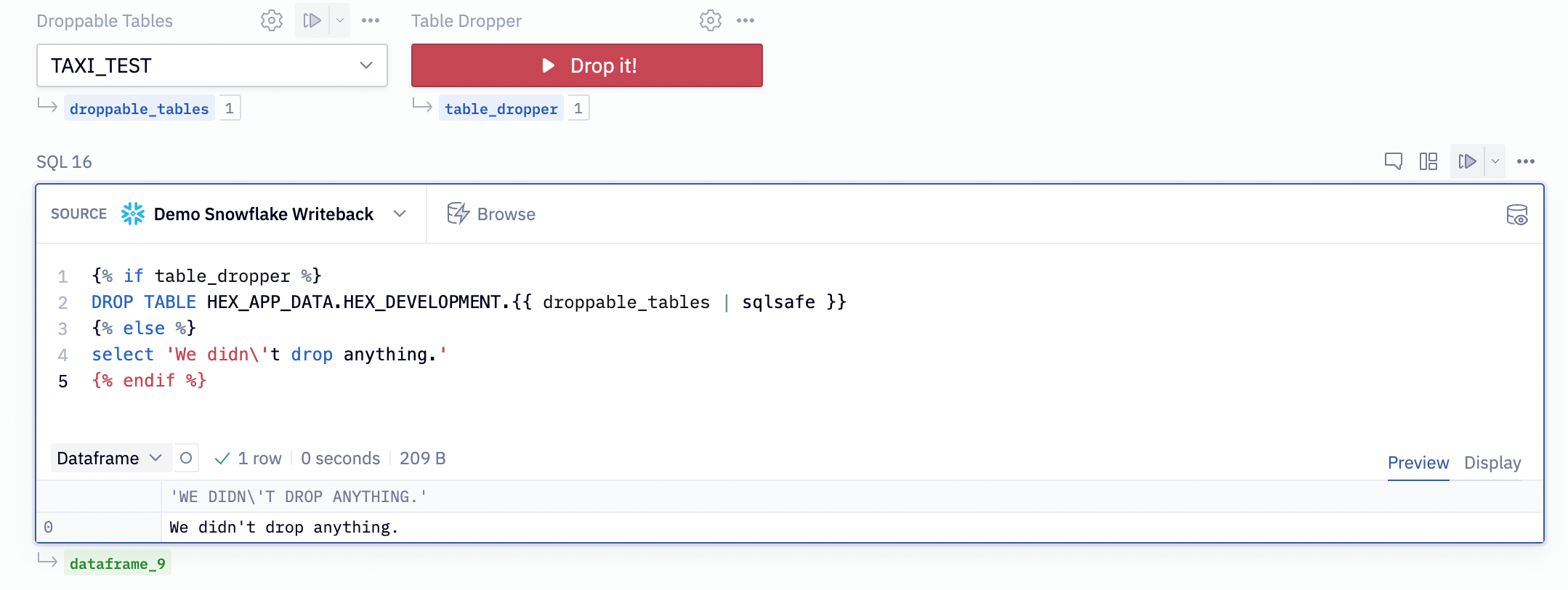 Writeback to your database | Learn | Hex Technologies