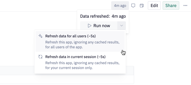 Refresh for apps that do not auto-refresh
