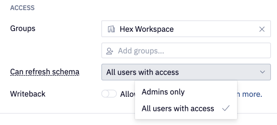 Disallow Editors from refreshing the data browser