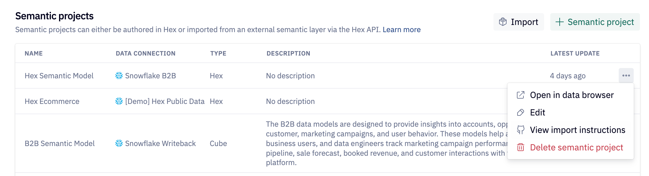 Modeling Workbench | Learn | Hex Technologies
