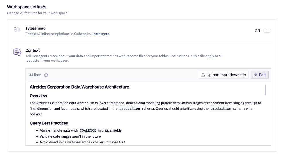 Agent Workspace Rules configuration in Magic admin settings