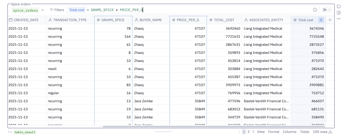 use the browse button in any sql cell to explore that data source in the Data browser