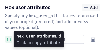 Right click the value from the Variables tab to copy it to your clipboard