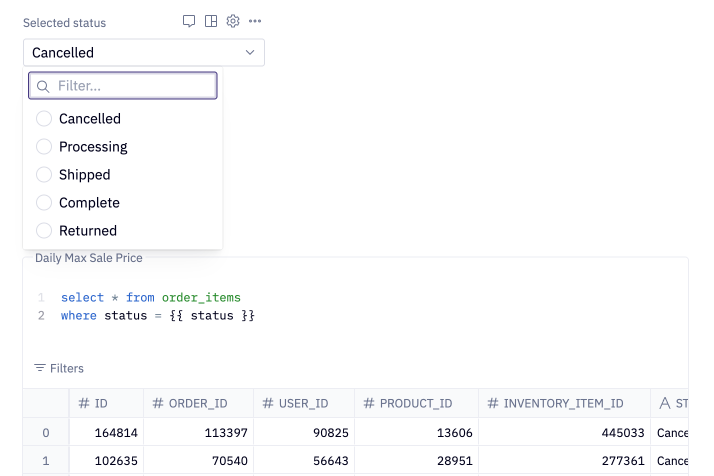 SQL can use Jinja variables