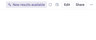 New results available